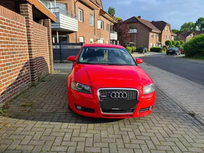 Gebraucht Audi A3 S-Line 170 PS (125 kW) 2008 Rot Kleinwagen