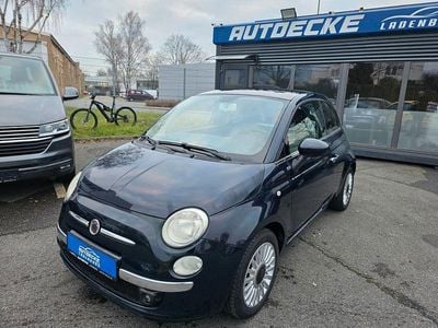 Gebraucht Fiat 500 Lounge 69 PS (50 kW) 2011 Blu lancia/suggestivo/fontana Kleinwagen