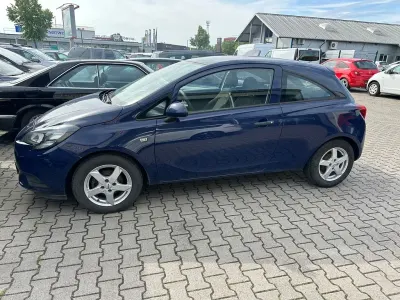 Gebraucht Opel Corsa Selection 69 PS (50 kW) 2015 Blau Kleinwagen