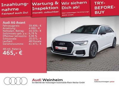 gebraucht Audi A6 Avant 55 TFSI e sport quattro Pano Black-Paket Matrix-LED uvm