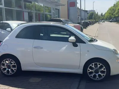 Usata Fiat 500C 86 CV (63 kW) 2013 Bianco Cabrio