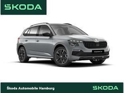 Neu Skoda Kamiq Monte Carlo 116 PS (85 kW) 2026 Blau (energie blau) SUV