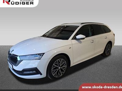 Gebraucht Skoda Octavia Clever 150 PS (110 kW) 2022 Weiß Kombi