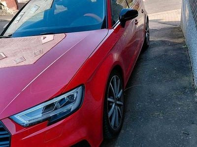 Usata Audi A3 150 CV (110 kW) 2019 Rosso Berlina