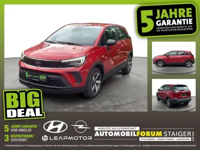 Gebraucht Opel Crossland Edition 83 PS (61 kW) 2022 Chili rot/kardio rot SUV