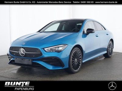 Gebraucht Mercedes CLA250e AMG Line Premium Plus 163 PS (119 kW) 2025 Hyperblau (blau) Limousine