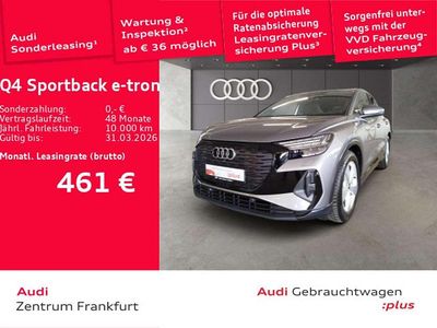 Gebraucht Audi Q4 Sportback e-tron S-Line 210 kW (286 PS) 2025 Grau SUV