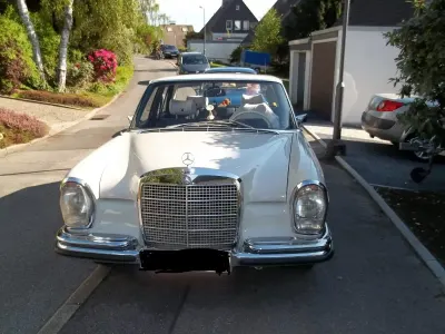 Käytetty Mercedes 280 SE 160 HP (117 kW) 1971 Valkoinen Sedan