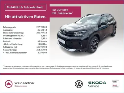 Gebraucht Citroën C5 Aircross 136 PS (100 kW) 2025 Schwarz SUV