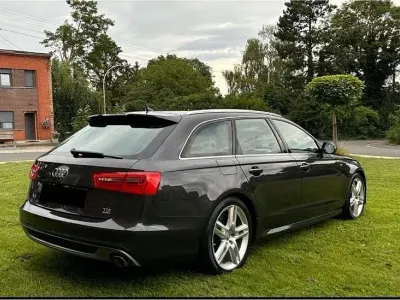 Używany Audi A6 S-Line 204 KM (150 kW) 2014 Czarny Kombi