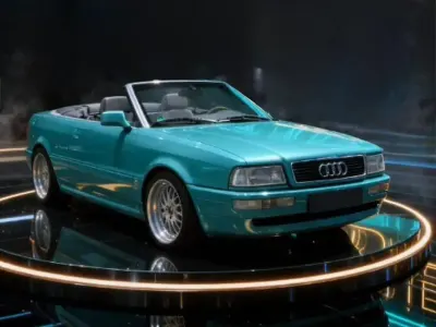 Gebraucht Audi Cabriolet Sport 133 PS (97 kW) 1993 Grün Cabrio