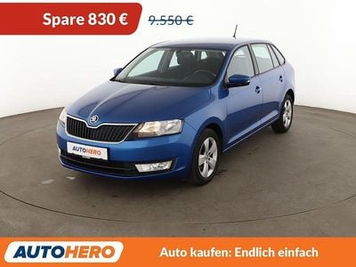 Usata Skoda Rapid Ambition 90 CV (66 kW) 2016 Blu Utilitaria