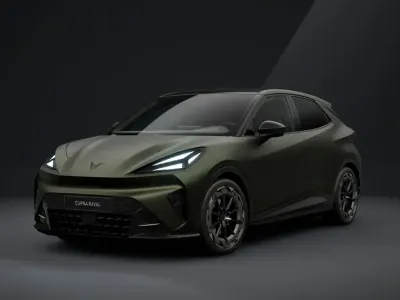 Nuova Cupra Raval VZ 166 kW (226 CV) 2026 Verde Berlina