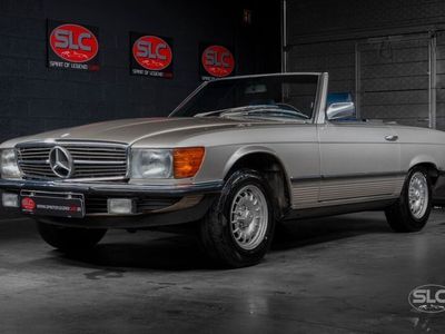 Brugt Mercedes SL380 204 HK (150 kW) 1985 Sølv Cabriolet
