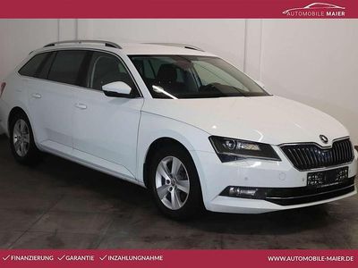 Gebraucht Skoda Superb Style 150 PS (110 kW) 2016 Laserweiss Kombi