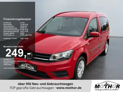 Usata VW Caddy Style 122 CV (89 kW) 2019 Grigio Monovolume