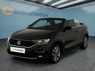 Gebraucht VW T-Roc Cabriolet 150 PS (110 kW) 2020 Schwarz Cabrio