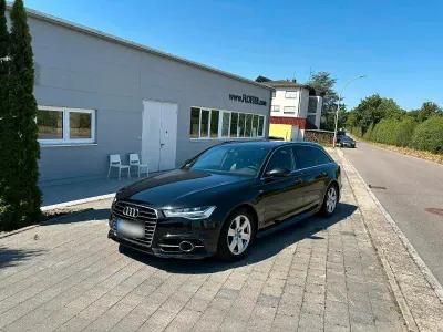 Gebraucht Audi A6 S-Line 190 PS (139 kW) 2015 Schwarz Kombi