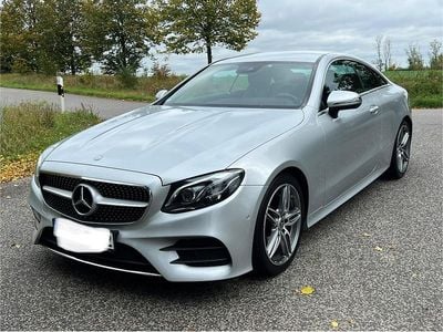 Gebraucht Mercedes E220 AMG line 194 PS (142 kW) 2018 Silber Coupé