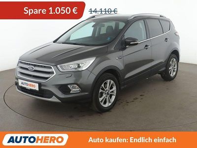 Grau Gebraucht 2017 Ford Kuga Titanium SUV | 13.060 € (Fairer Preis)