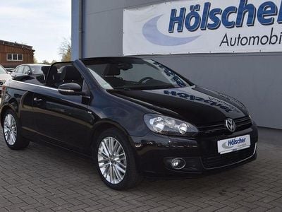 Gebraucht VW Golf Cabriolet Cup 105 PS (77 kW) 2015 Schwarz Cabrio