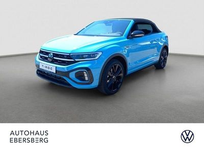 Gebraucht VW T-Roc Cabriolet R-line 150 PS (110 kW) 2025 Blau Cabrio