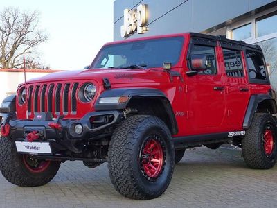 Gebraucht Jeep Wrangler Unlimited Rubicon 200 PS (147 kW) 2020 Rot SUV