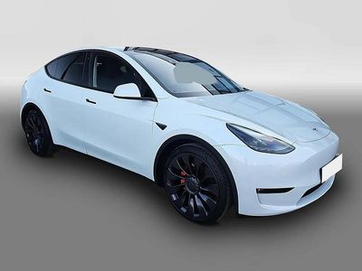 Weiß Gebraucht 2022 Tesla Model Y Performance SUV | 39.225 € (Fairer Preis)