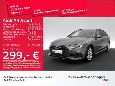 Usata Audi A4 Advanced 204 CV (150 kW) 2021 Grigio Station wagon