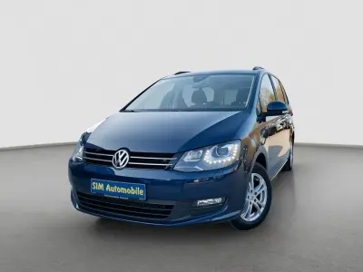 Gebraucht VW Sharan Trendline 116 PS (85 kW) 2014 Blau Van / Kleinbus