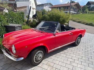 Gebraucht Fiat 124 Spider 110 PS (80 kW) 1972 Rot Cabrio