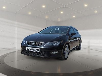 Usata Seat Leon ST FR 150 CV (110 kW) 2016 Nero Station wagon