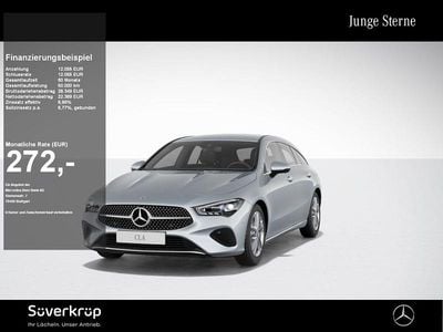 Gebraucht Mercedes CLA200 Shooting Brake 150 PS (110 kW) 2024 Silberlack hightechsilber (metallic) Kombi