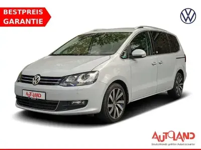 Gebraucht VW Sharan Sound 150 PS (110 kW) 2017 Weiß Van / Kleinbus