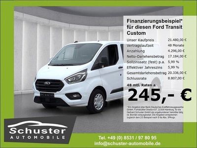 Gebraucht Ford Transit Custom 170 PS (125 kW) 2022 Weiss Van / Kleinbus