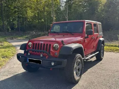 Brugt Jeep Wrangler Rubicon 284 HK (208 kW) 2018 Rød SUV