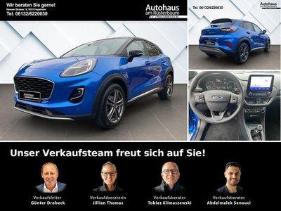 Gebraucht Ford Puma Titanium X 125 PS (91 kW) 2021 Blau SUV