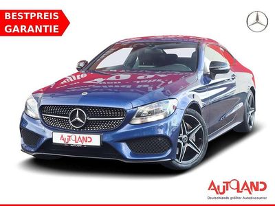 Gebraucht Mercedes C220 AMG line 170 PS (125 kW) 2017 Blau Coupé