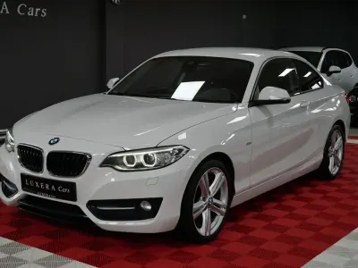 Gebraucht BMW 220 Sport Line 190 PS (139 kW) 2015 Weiß Coupé