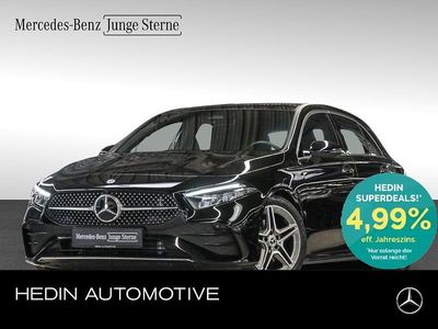Schwarz Gebraucht 2024 Mercedes A200 AMG Limousine | 34.970 € (Etwas zu teuer)