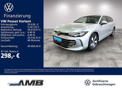 Gebraucht VW Passat Business 204 PS (150 kW) 2025 Oyster silver metallic Kombi