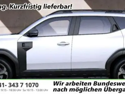 Ny Dacia Duster Journey 122 HK (89 kW) 2026 Hvid SUV