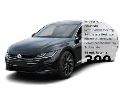 Brugt VW Arteon R-line 2023 Sort