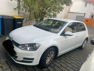 gebraucht VW Golf VII VII weiß 1.2 Bluemotion Techno