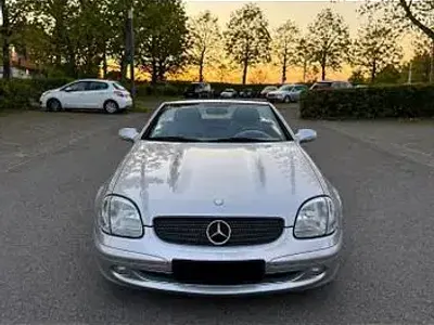 Brugt Mercedes SLK200 Edition 163 HK (119 kW) 2002 Sølv Cabriolet