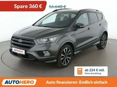 Usado Ford Kuga ST-Line 175 HP (128 kW) 2018 Cinzento SUV