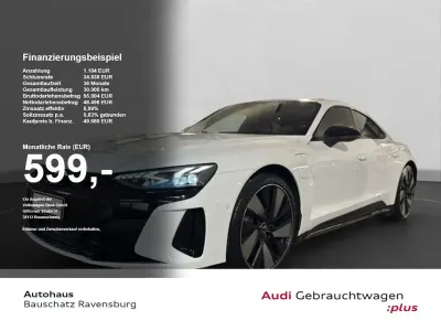 Gebraucht Audi e-tron GT quattro Sport 350 kW (476 PS) 2022 Weiss Limousine