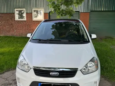 Gebraucht Ford C-MAX 109 PS (80 kW) 2009 Weiß Van / Kleinbus