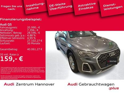 Gebraucht Audi Q5 S-Line 204 PS (150 kW) 2022 Daytonagrau perleffekt SUV