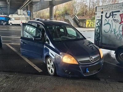 Gebraucht Opel Zafira 125 PS (91 kW) 2012 Blau Van / Kleinbus